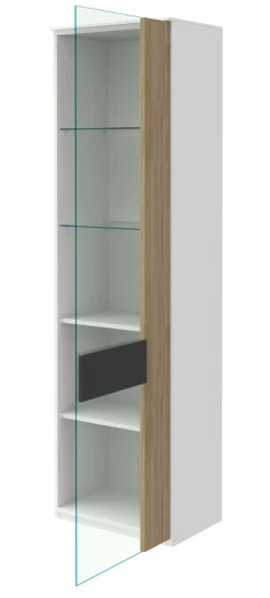 Röhr Vitrinenschrank Clip Weiß