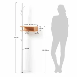 Kave Home Wandgarderobe Benny