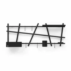 Online Musterring Wandgarderobe JustB! Schwarz