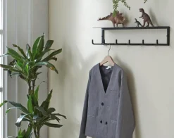 Outlet Haku Wandgarderobe Sidney Schwarz