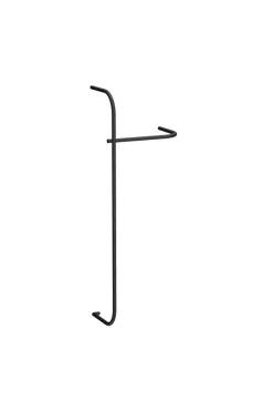 Clearance Metallbude Wandgarderobe Tamina Schwarz