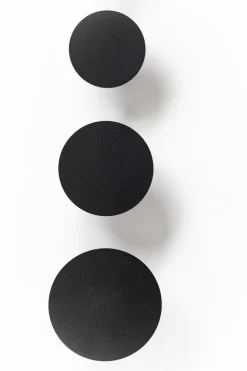 New Metallbude Wandhaken 3er-Set Lou Schwarz