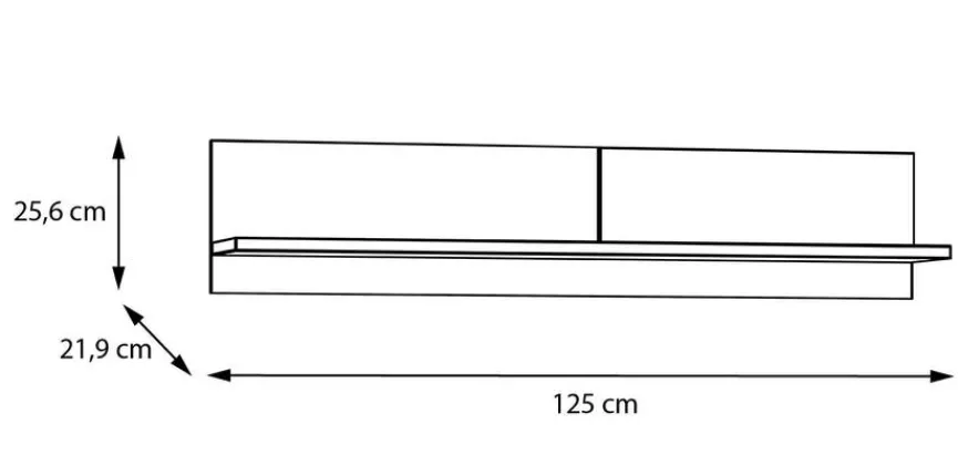 FORTE Wandregal Saitama