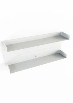 Hot Metallbude Wandregal Aris Weiß