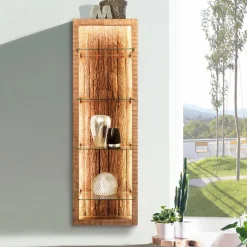 Discount WOLFMÖBEL Wandregal Bark 4064 Akazie