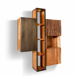 Discount WOLFMÖBEL Wandregal City 7530 Akazie