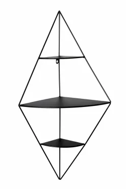 Discount Haku Wandregal Detroit Schwarz