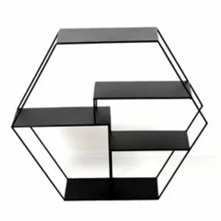 Outlet Haku Wandregal Detroit Schwarz