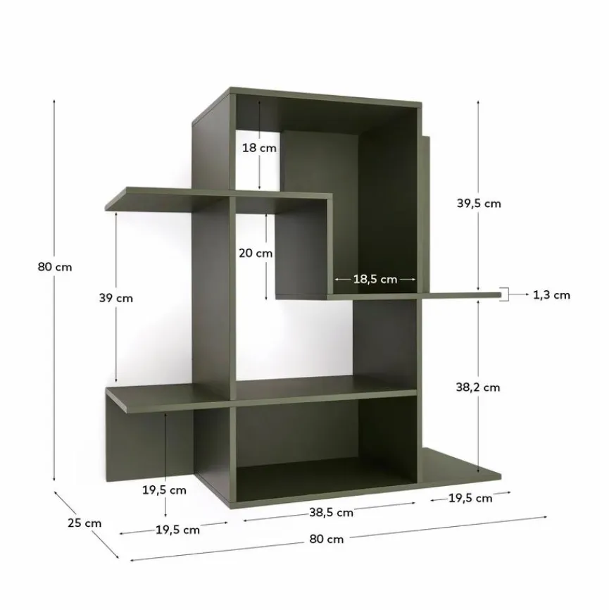 Sale Kave Home Wandregal Ina Grün