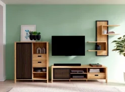 FORTE Wandregal Jytana Eiche