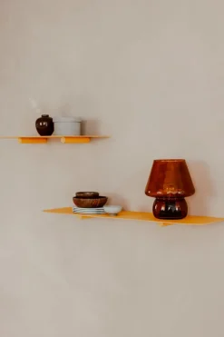 Outlet Metallbude Wandregal Lenn 40 x 17 Mango