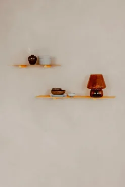 Discount Metallbude Wandregal Lenn 60 x 17 Mango