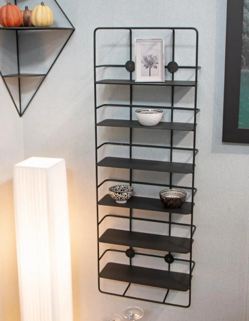 Hot Haku Wandregal Nissedal Schwarz