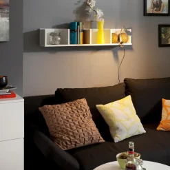 New FMD Wandregal Portland Weiß