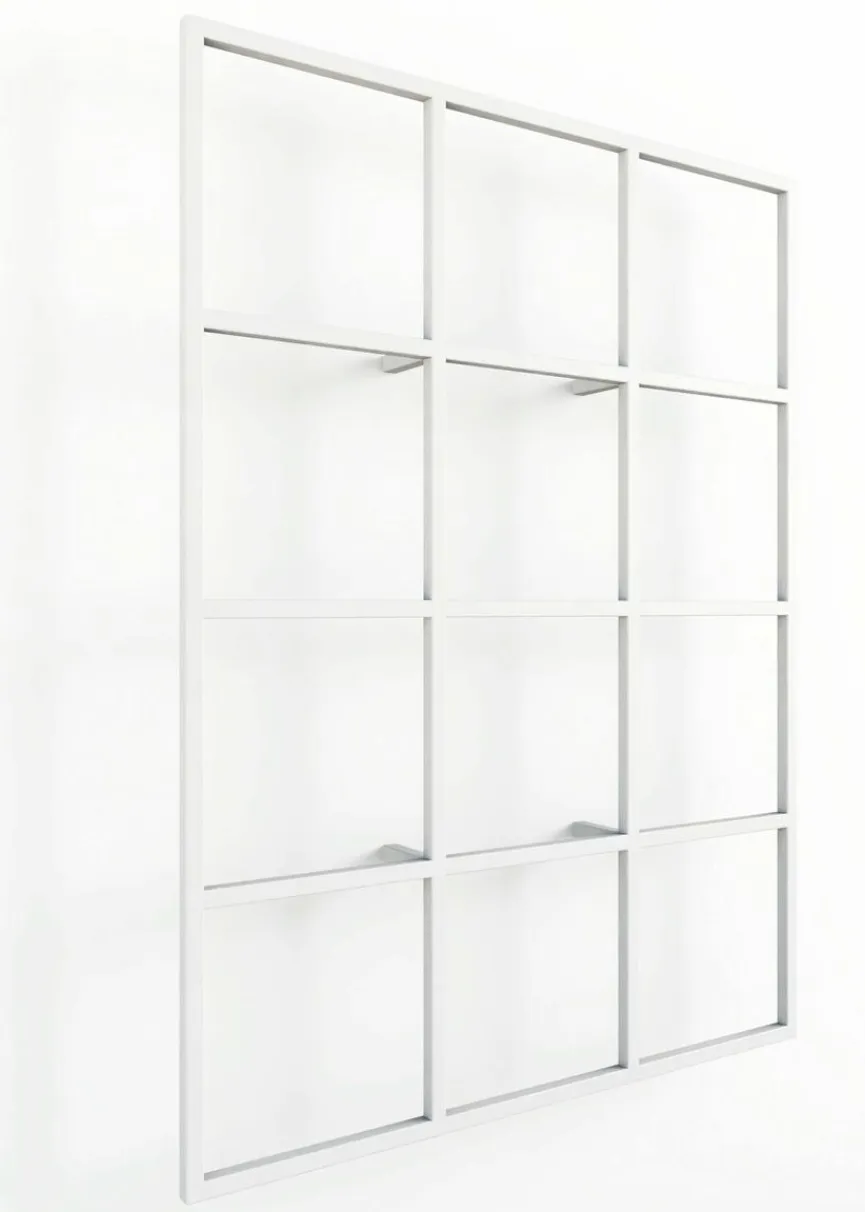 Metallbude Wandregal Rivo