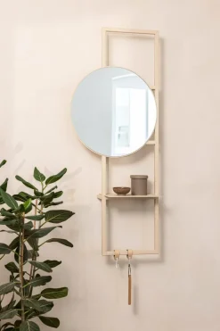 Online Metallbude Wandregal Rivo Cashew