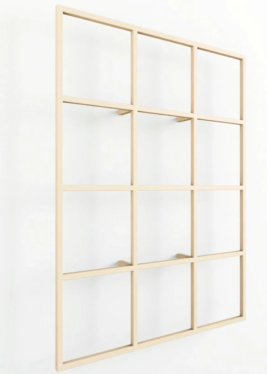 Metallbude Wandregal Rivo