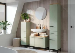 Germania Waschbeckenunterschrank Carmona Taupegrün