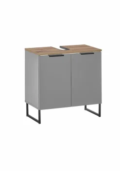 Best Waschbeckenunterschrank Denver Grau