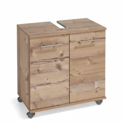 Discount Schildmeyer Waschbeckenunterschrank Isola Silberfichte