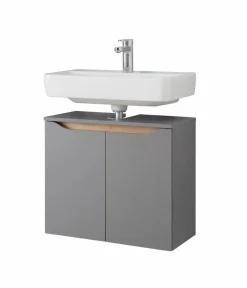 Outlet Pelipal Waschbeckenunterschrank Quick 357 Quarzgrau