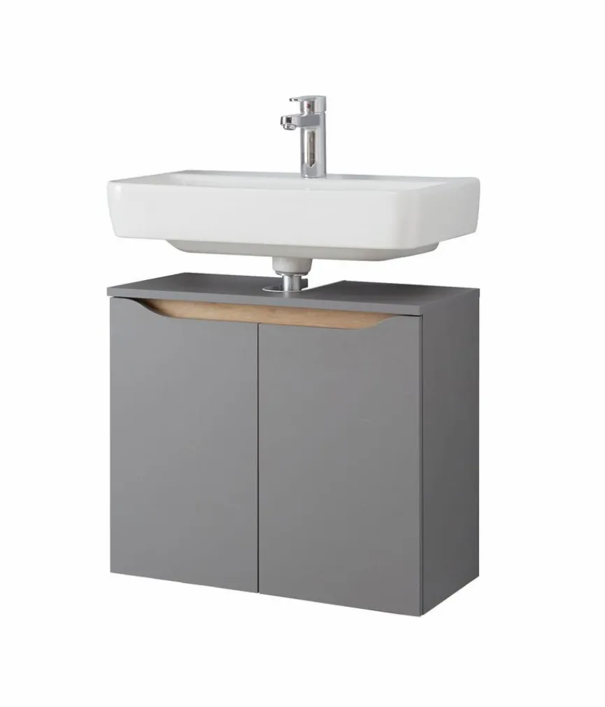 Outlet Pelipal Waschbeckenunterschrank Quick 357 Quarzgrau