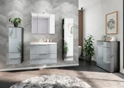 Online Germania Waschbeckenunterschrank Vasio Silbergrau