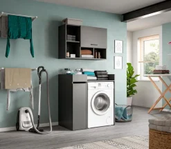 Online Waschmaschinenumbau-Set Lucca Anthrazit