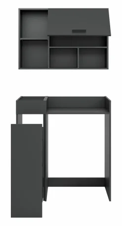 Online Waschmaschinenumbau-Set Lucca Anthrazit