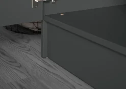 New Waschmaschinenumbau-Set Lucca Anthrazit