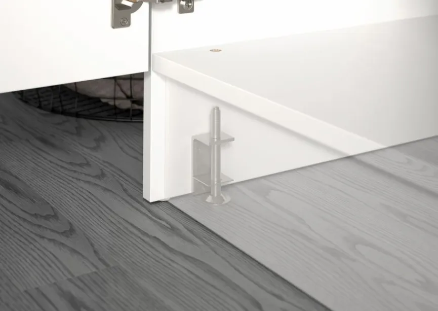 Waschmaschinenumbau-Set Lucca Weiß