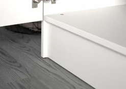 Waschmaschinenumbau-Set Lucca Weiß