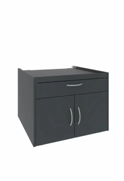 WIMEX Waschmaschinenunterschrank Multiraumkonzept Graphit