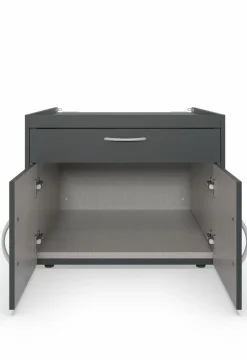 WIMEX Waschmaschinenunterschrank Multiraumkonzept Graphit