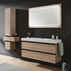 Online Puris Waschtischkombination c!puro Eiche Natur