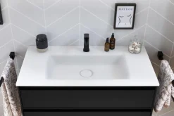 Outlet Puris Waschtischkombination New Xpression Cosmos Grey