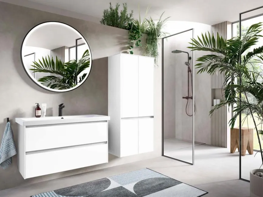 Outlet Pelipal Waschtischkombination 7085 Weiß