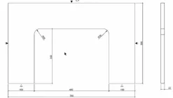 Pelipal Waschtischplatte Quick 360