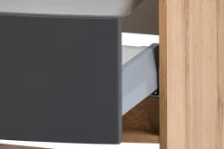 New Held-Möbel Waschtisch-Set Malmö Eiche / Graphit