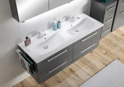 Best Pelipal Waschtischunterschrank 6025 Grau