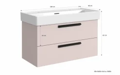 Held-Möbel Waschtischunterschrank Lima