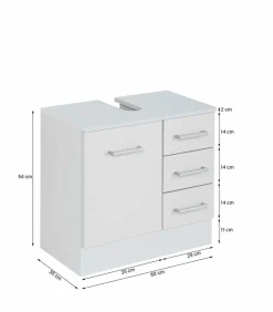 Held-Möbel Waschtischunterschrank Riga