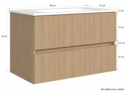 Held-Möbel Waschtischunterschrank Rossario