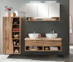 Hot Held-Möbel Waschtischunterschrank Sion Wotaneiche