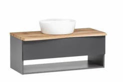 Best Held-Möbel Waschtischunterschrank Sion Graphit