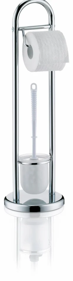 Clearance Kela WC-Garnitur Fabio Silber