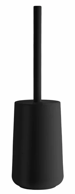 Outlet Beslagsboden WC-Garnitur Satin Schwarz