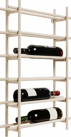 Outlet KARE DESIGN Weinregal Cape Town 70007 Greige