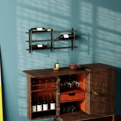 KARE DESIGN Weinregal Cape Twon Schwarz