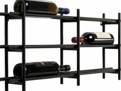 KARE DESIGN Weinregal Cape Twon Schwarz